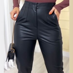 Calça Zara Couro Ecológico